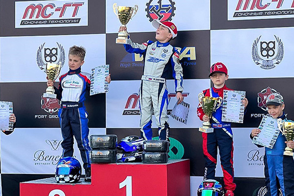 Labor podium in Grozny