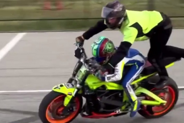 Meeting with the Russian superbike champion